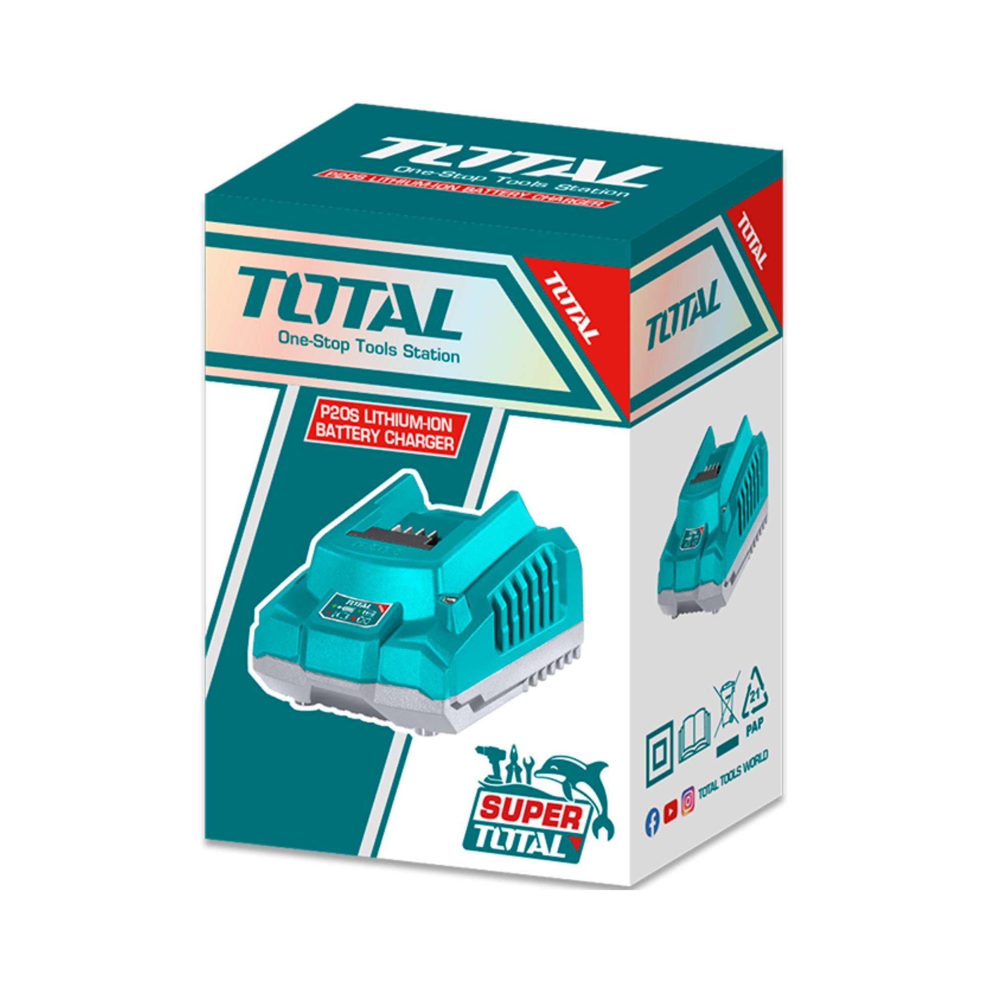 Cargador Inteligente 20V 2A Total-2