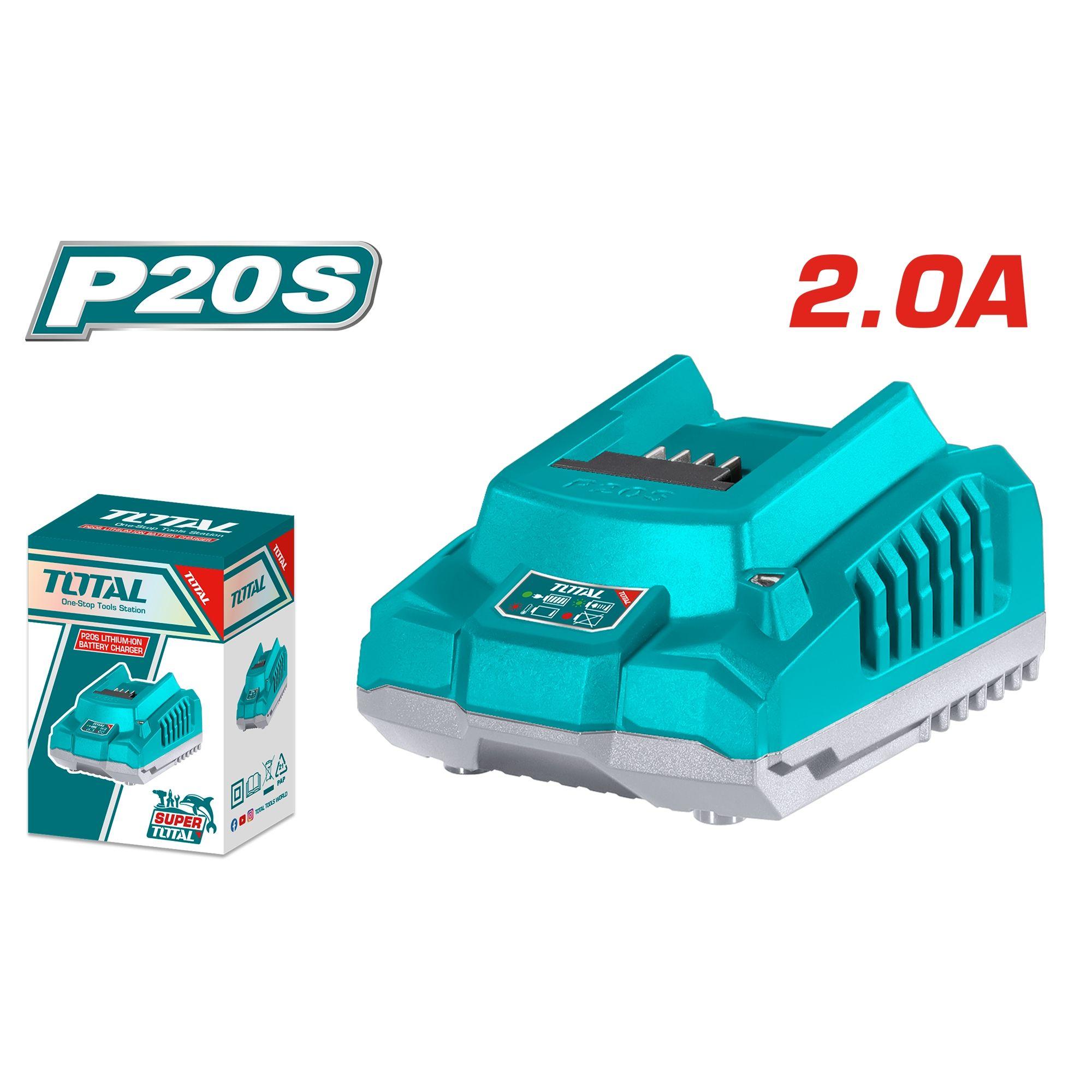 Cargador Inteligente 20V 2A Total-3