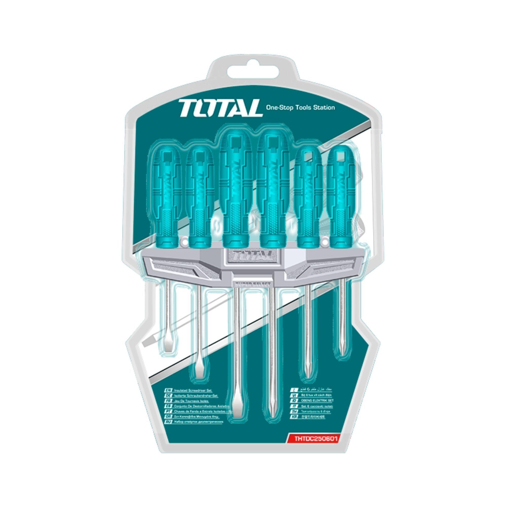 Juego Destornillador 6 Piezas Total-2