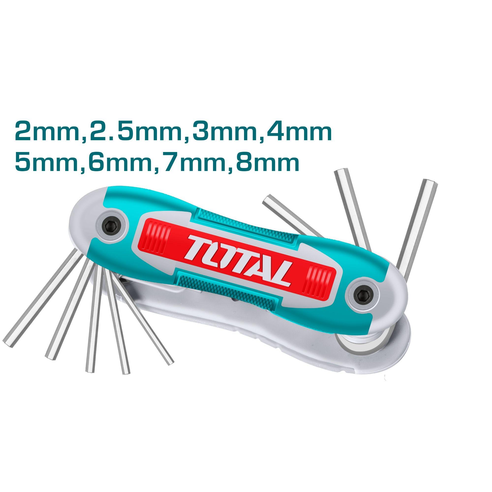 Juego Llave Allen 8 Piezas Total-3