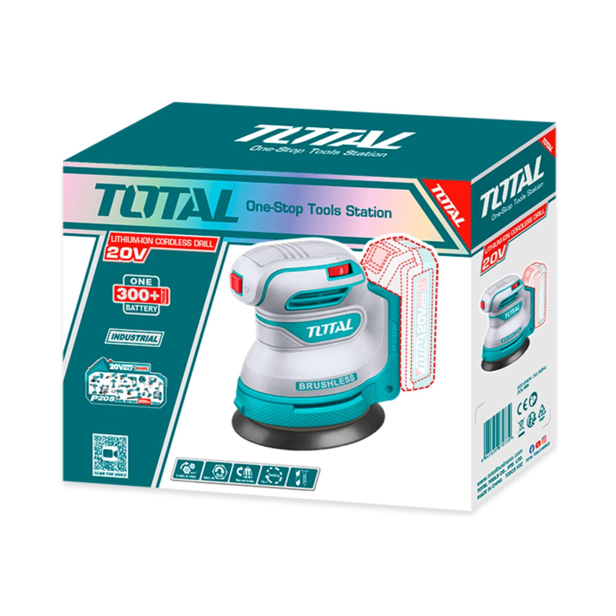 Lijadora Orbital Inalámbrica 20V 125mm Litio-ion 2-2