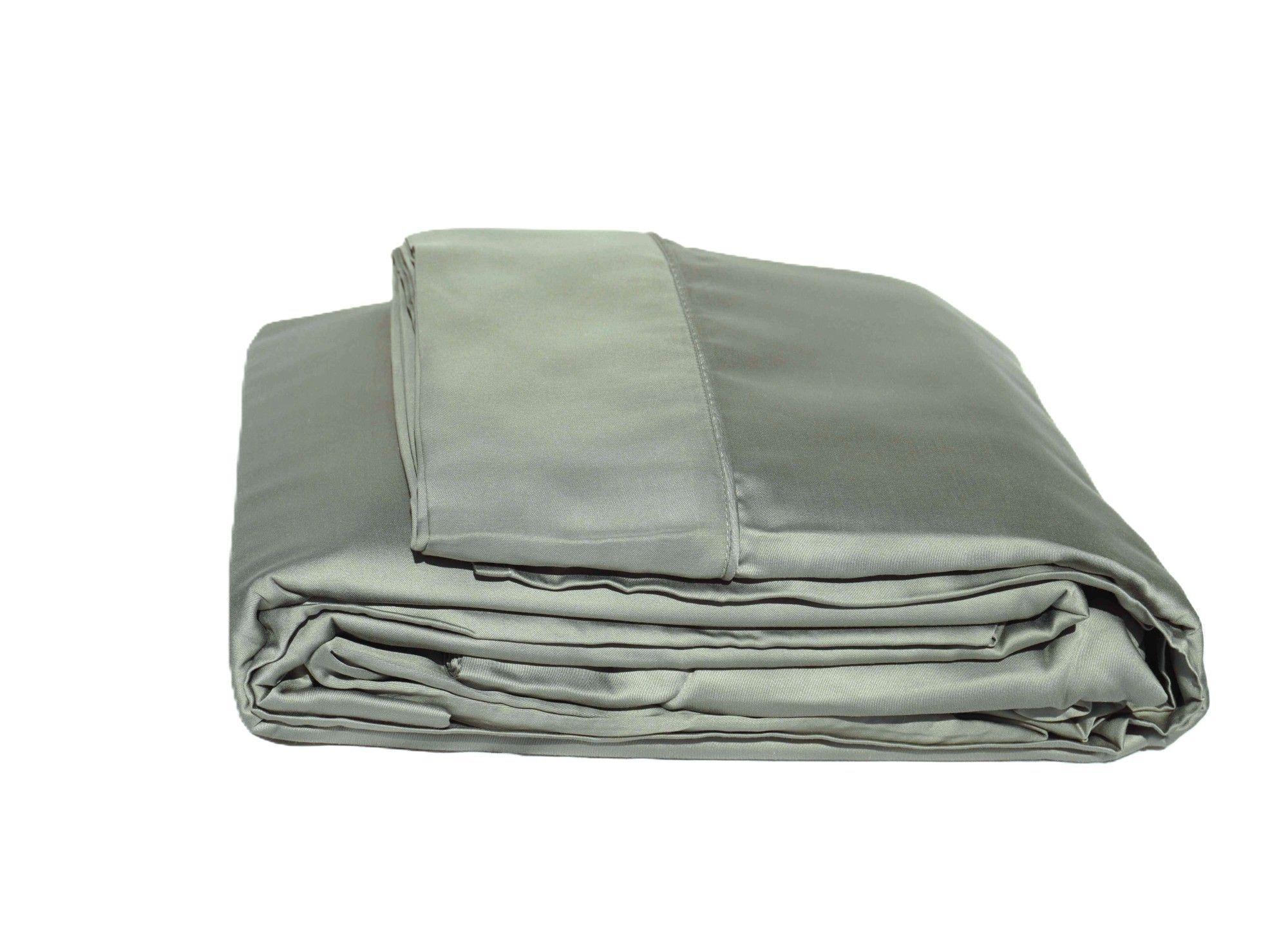 Sabanas de Bambu 1.5PLZ Sgreen/Verde 100% Lyocell-1