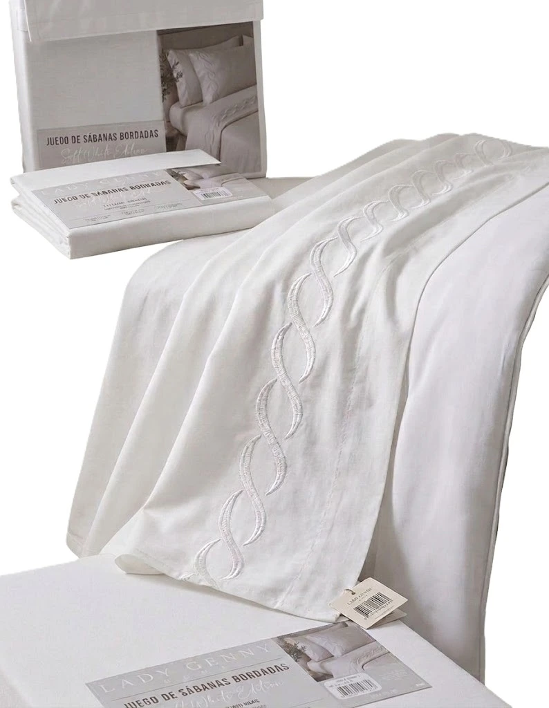 Juego de sabanas lady genny home h-014 bordadas super king-2