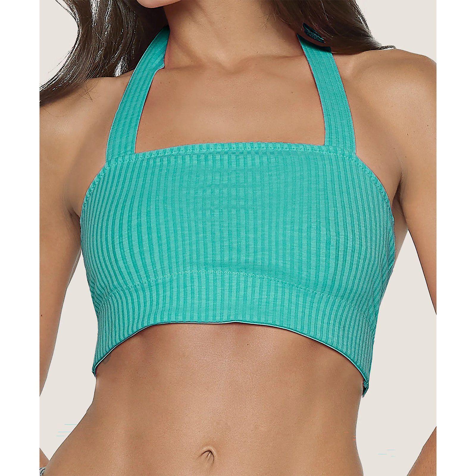 Top Rib Mujer Lady Genny S-301 Textura Cómoda-0