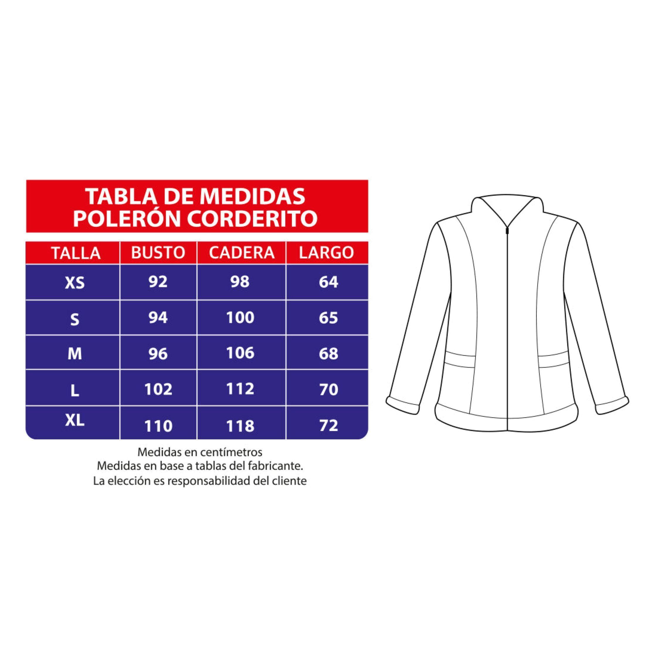 Polerón clínico Corderito Ripholia RIP-COR-5 poliester-2
