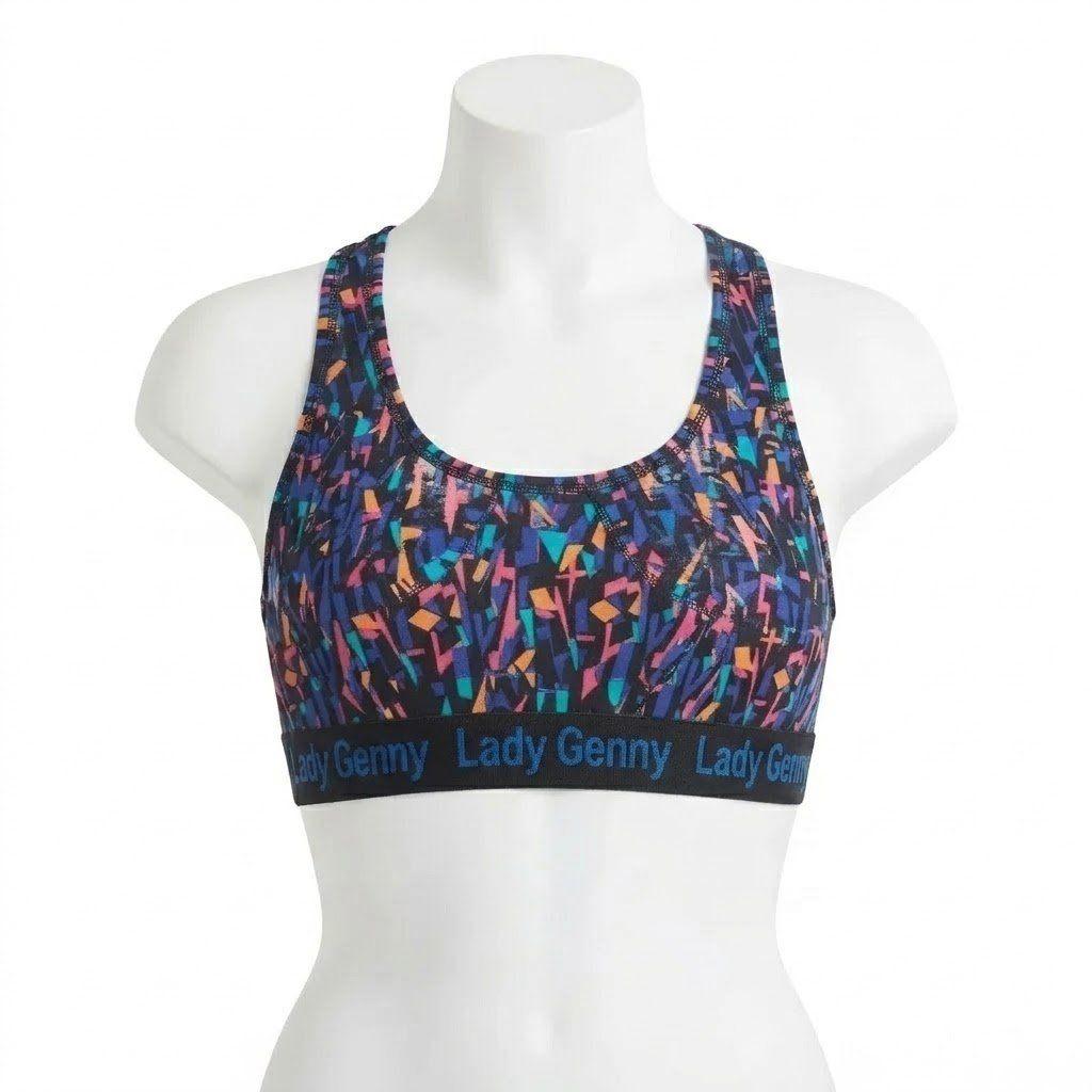 Sostén Deportivo Mujer Lady Genny S-249 Cotton Spandex-0