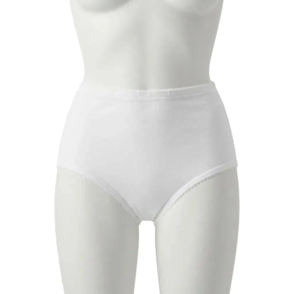 Cuadro Maxi Gamuza Mujer Lady Genny C-597 Blanco Talla L-2