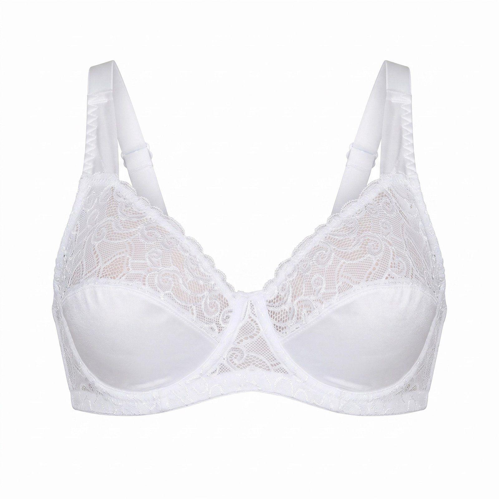 Sostén mujer lady genny s-129b microfibra con encaje-0