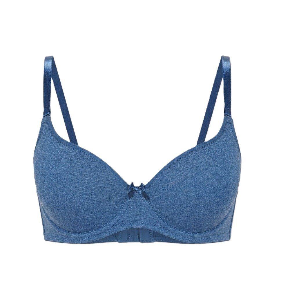 Sostén cotton spandex mujer lady genny s-067b copa soft-0