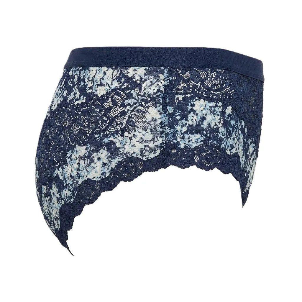 Pantaleta Microfibra Mujer Lady Genny C-403 Azul Talla 2XL-2