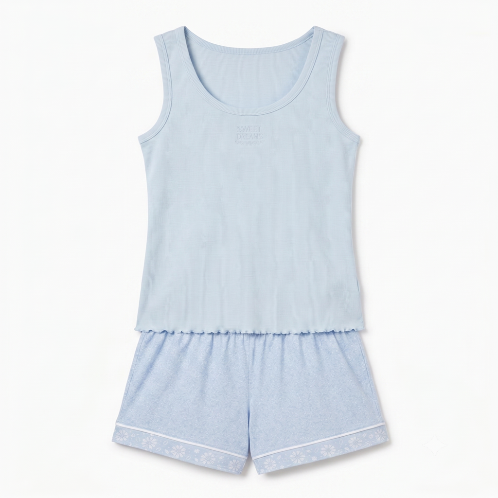 pijama mujer lady genny j-917 sin mangas-0