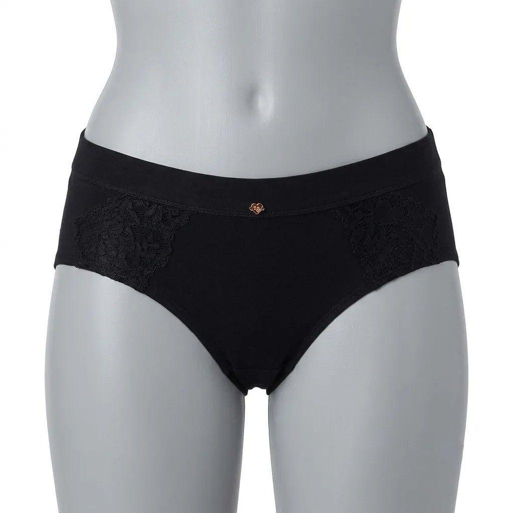 Pantaleta mujer lady genny C-325 algodón spandex melange-0