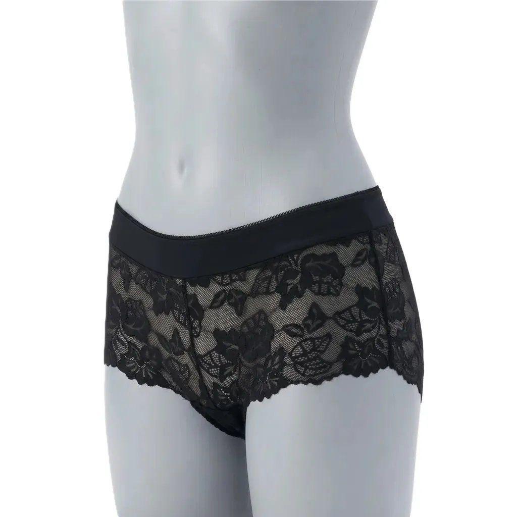 Pantaleta Encaje Mujer Lady Genny C-547 Azul Talla L-2