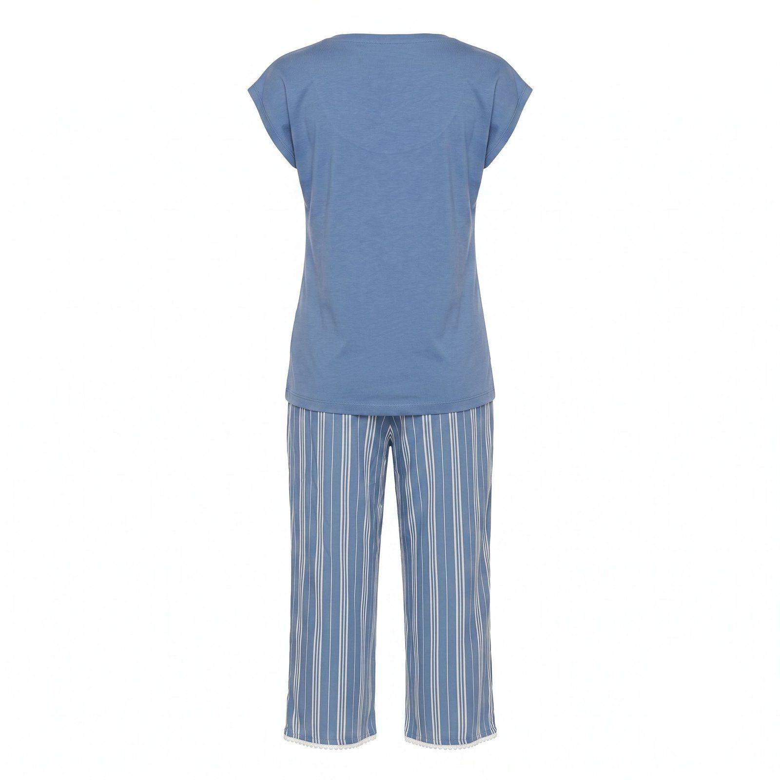 pijama mujer lady genny j-805 cotton & viscosa-1