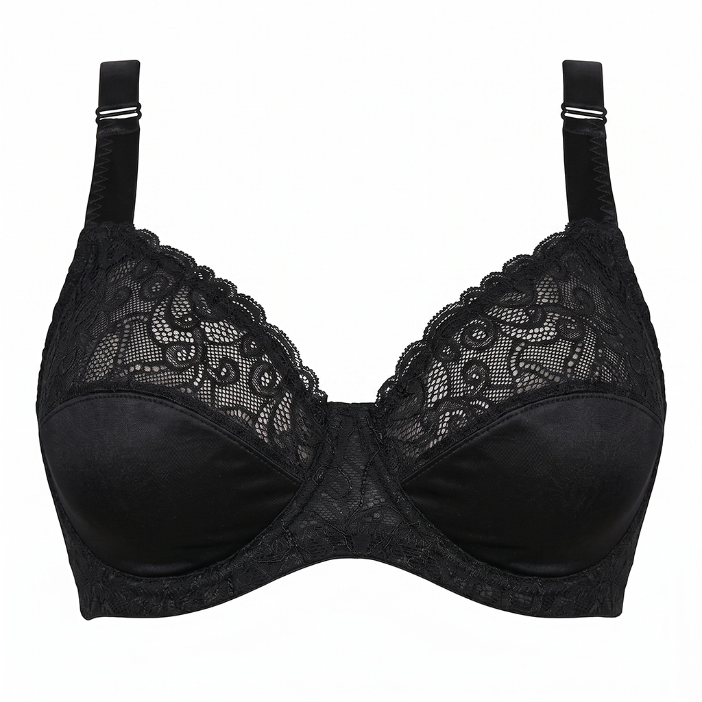 Sostén mujer lady genny s-129c microfibra con encaje-0
