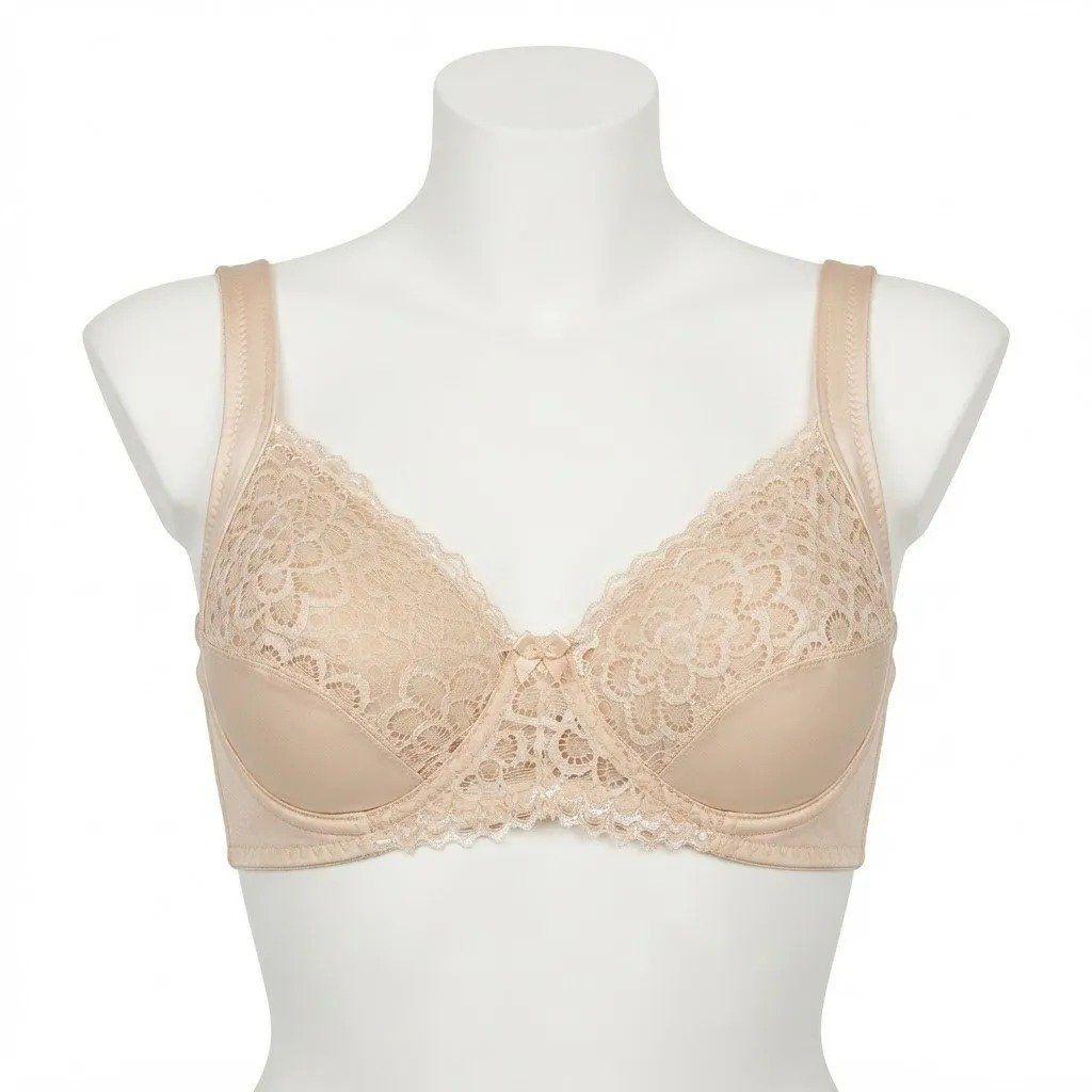 Sostén mujer lady genny s-027b microfibra encaje-0