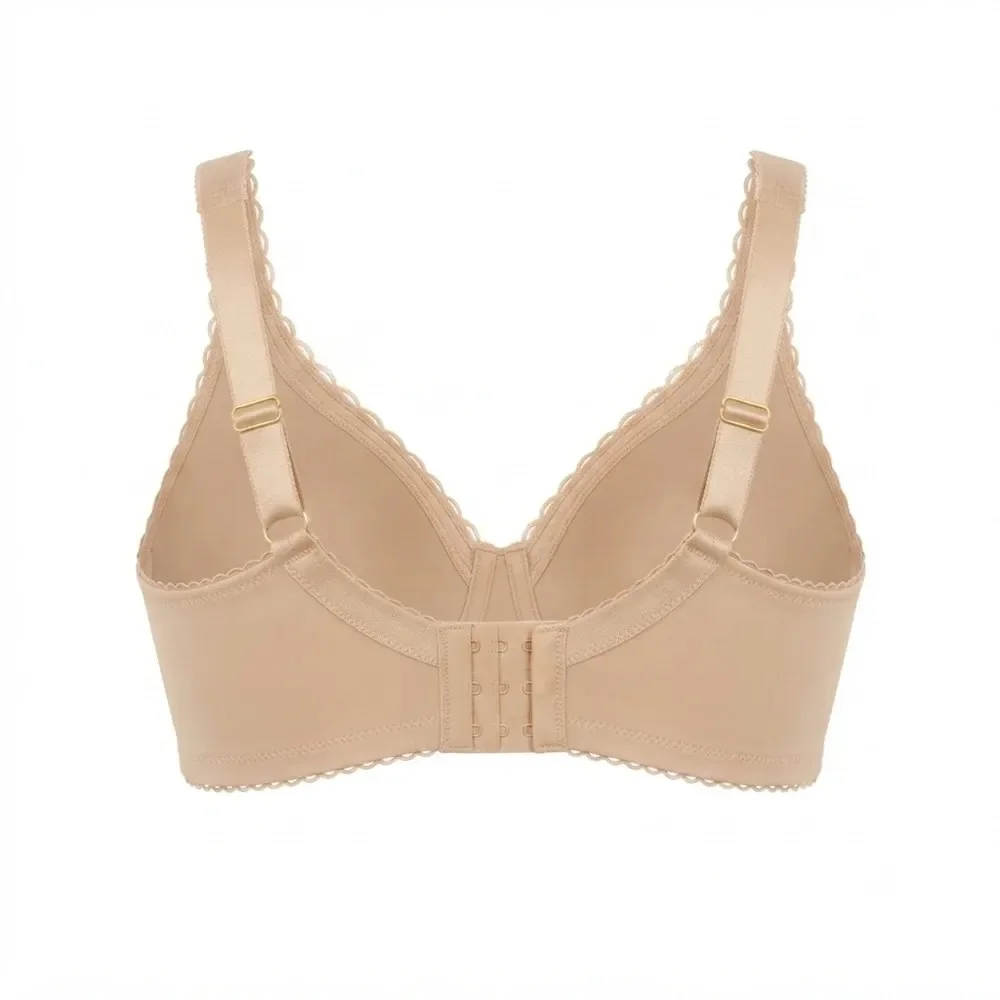 Sostén Sin Arco Mujer Lady Genny S-377D Encaje Cómodo-2