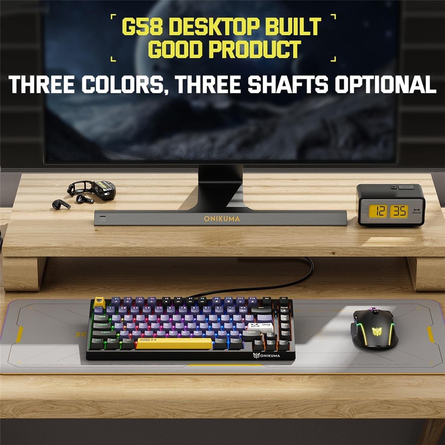 Teclado Gamer Onikuma Mecánico G58 RGB-5