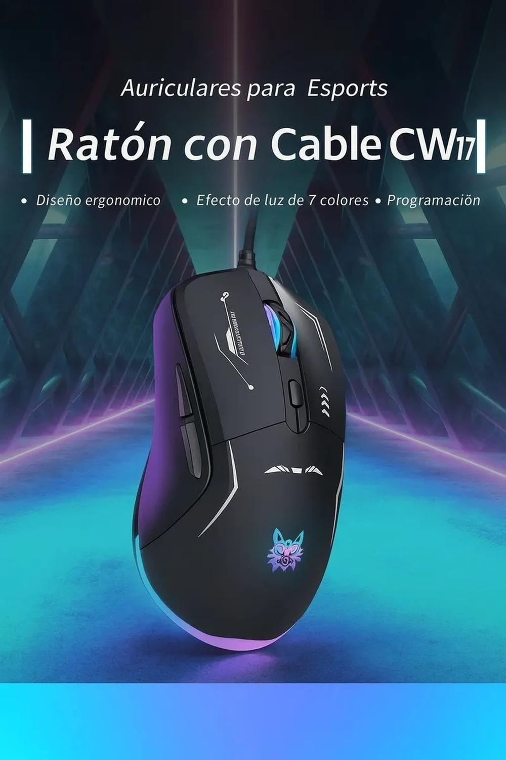 Mouse Gamer Cableado USB Onikuma CW917-2