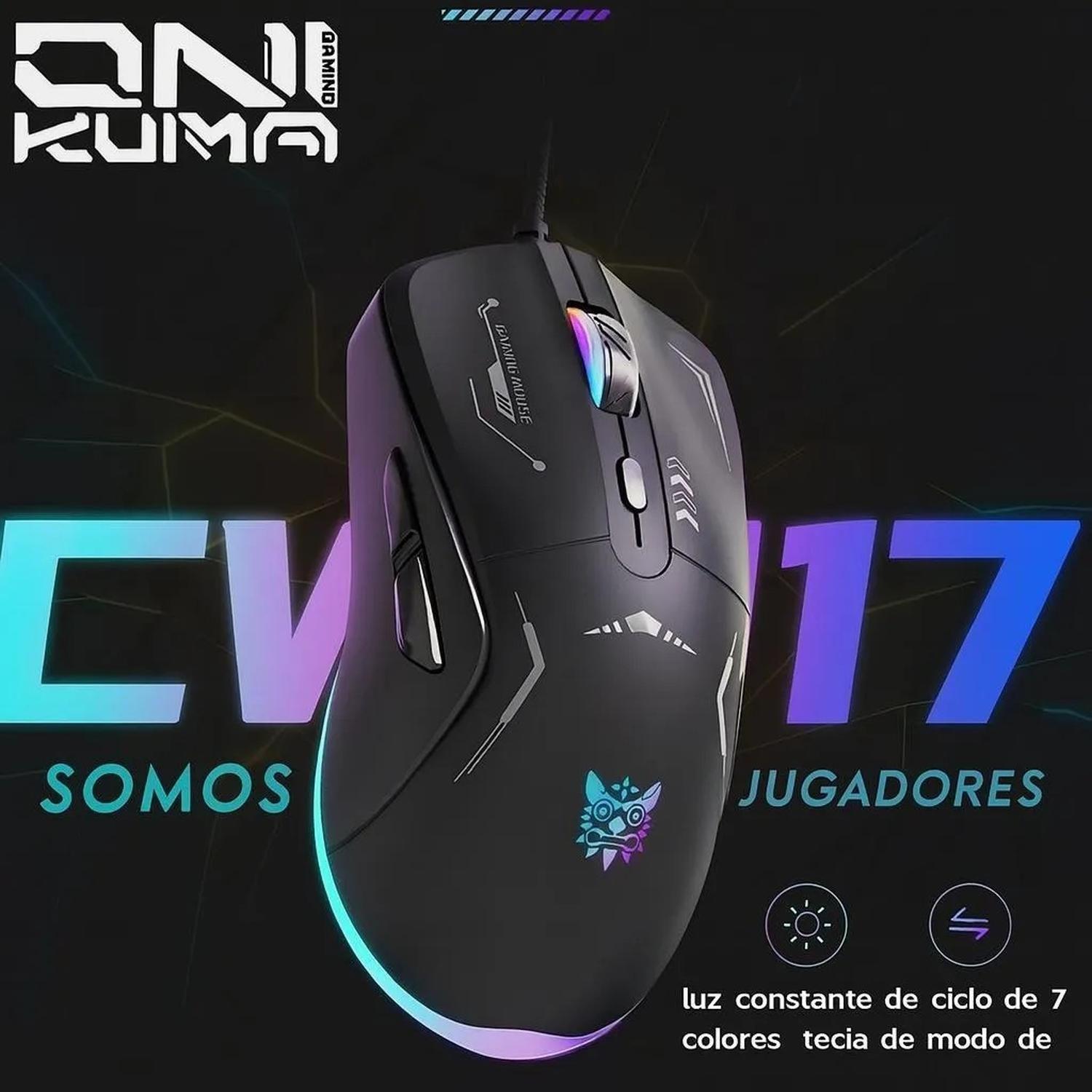 Mouse Gamer Cableado USB Onikuma CW917-4