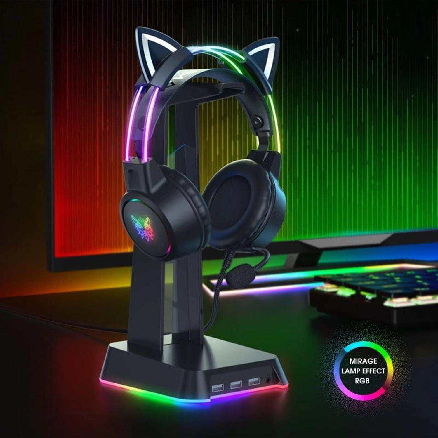 Audífonos Periféricos Gamer Onikuma X15 Pro Cat Ear Edition-3