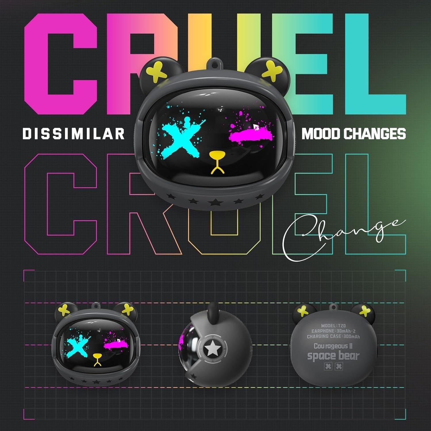 Audífonos Gamer Inalámbricos Onikuma T20-3