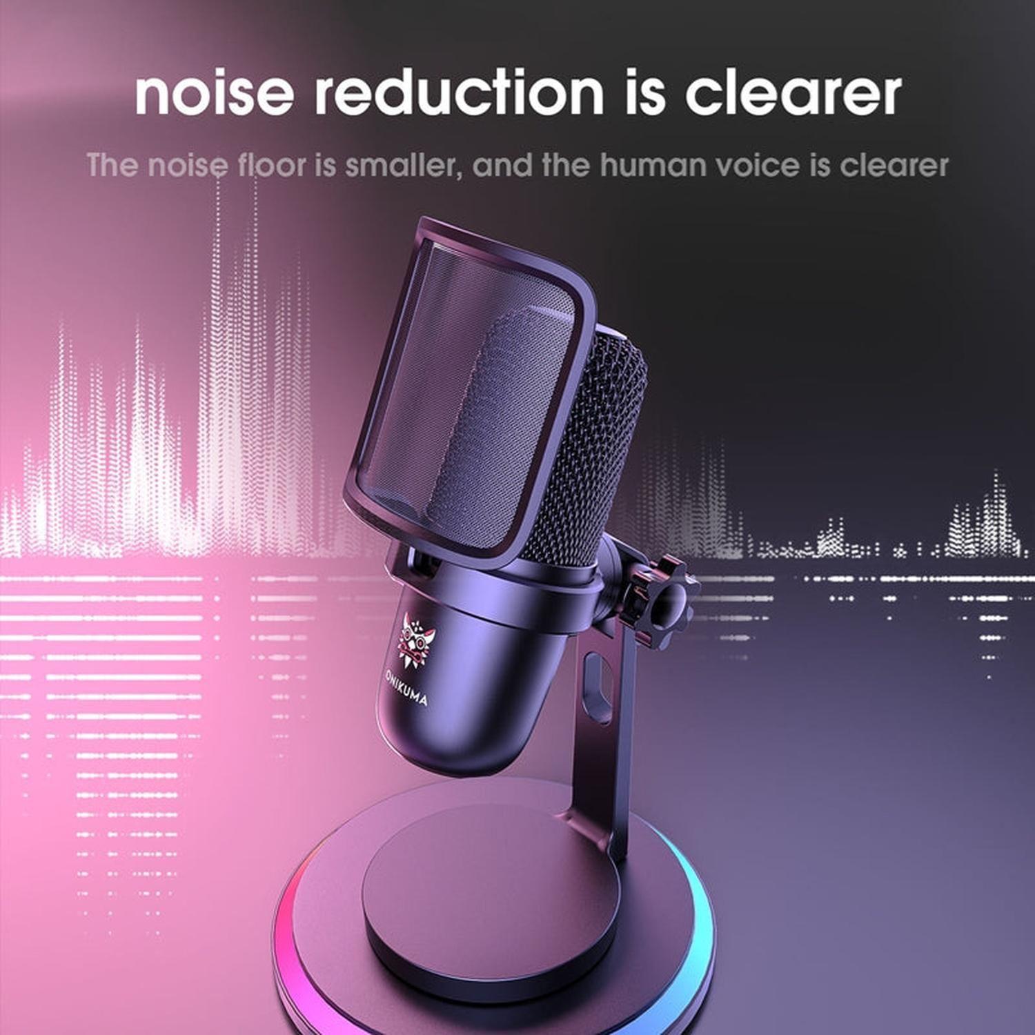 Micrófono Gamer Onikuma M-730-3