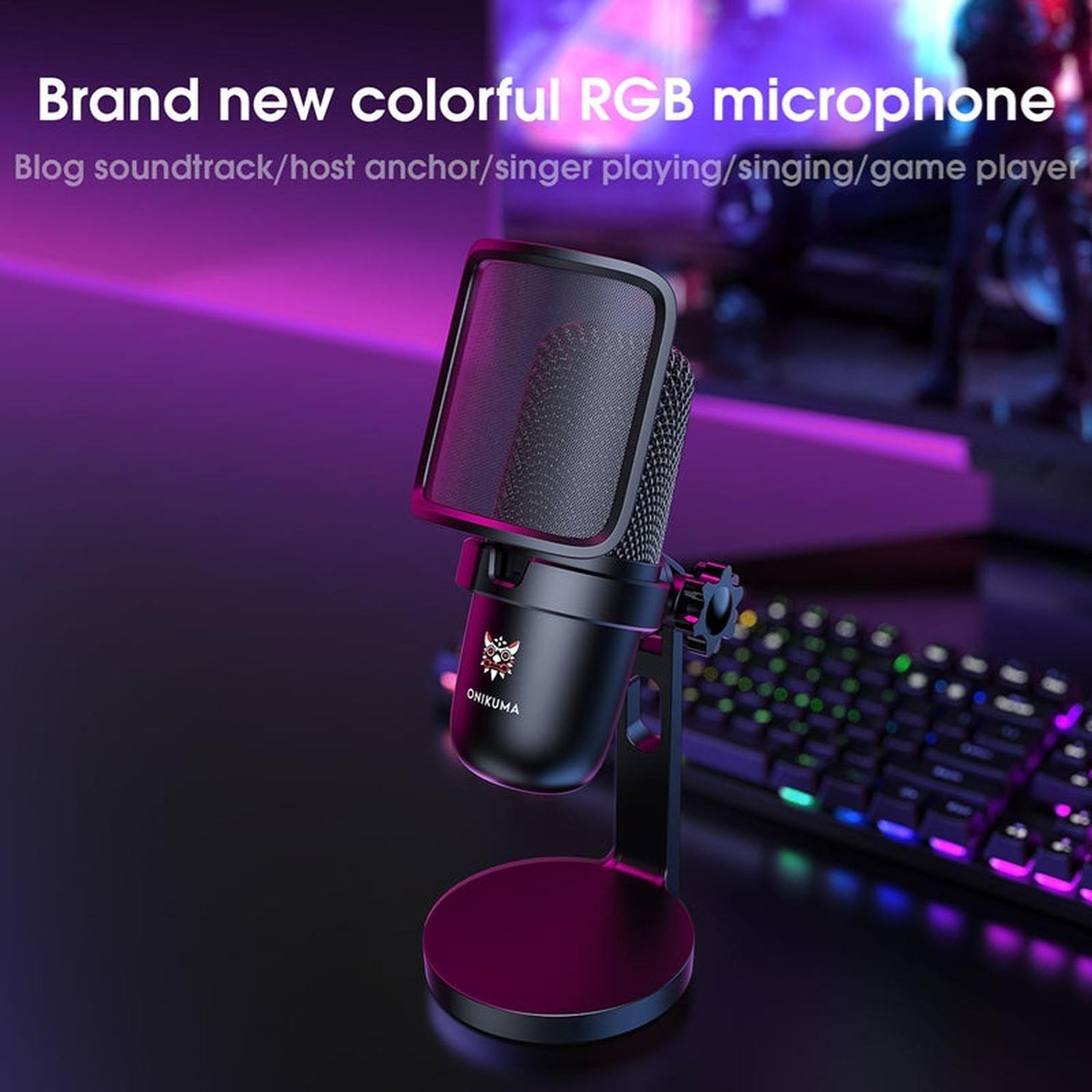 Micrófono Gamer Onikuma M-730-4