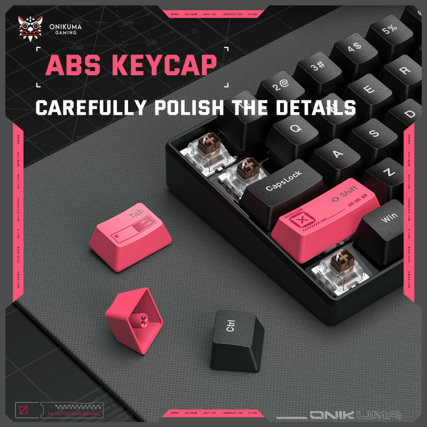 Teclado Gamer Mecánico Onikuma G55-3