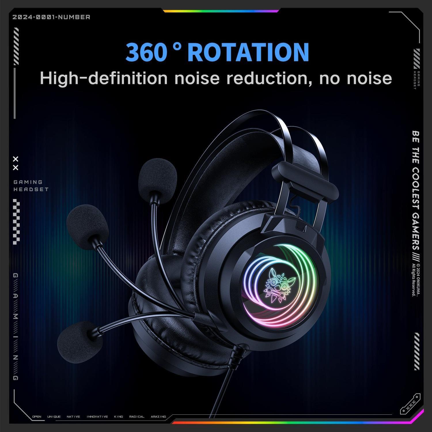 Audífonos Periféricos Gamer Onikuma X80-6