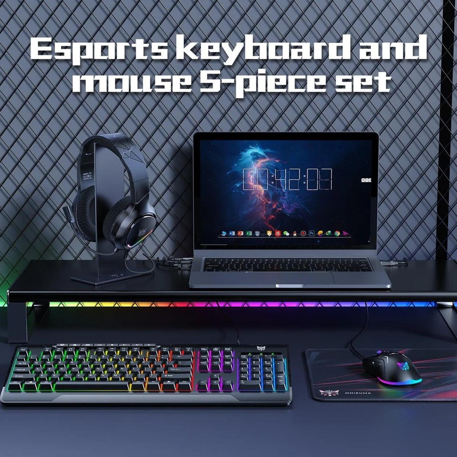 Kit Gamer Onikuma TZ5008 5 en 1-6