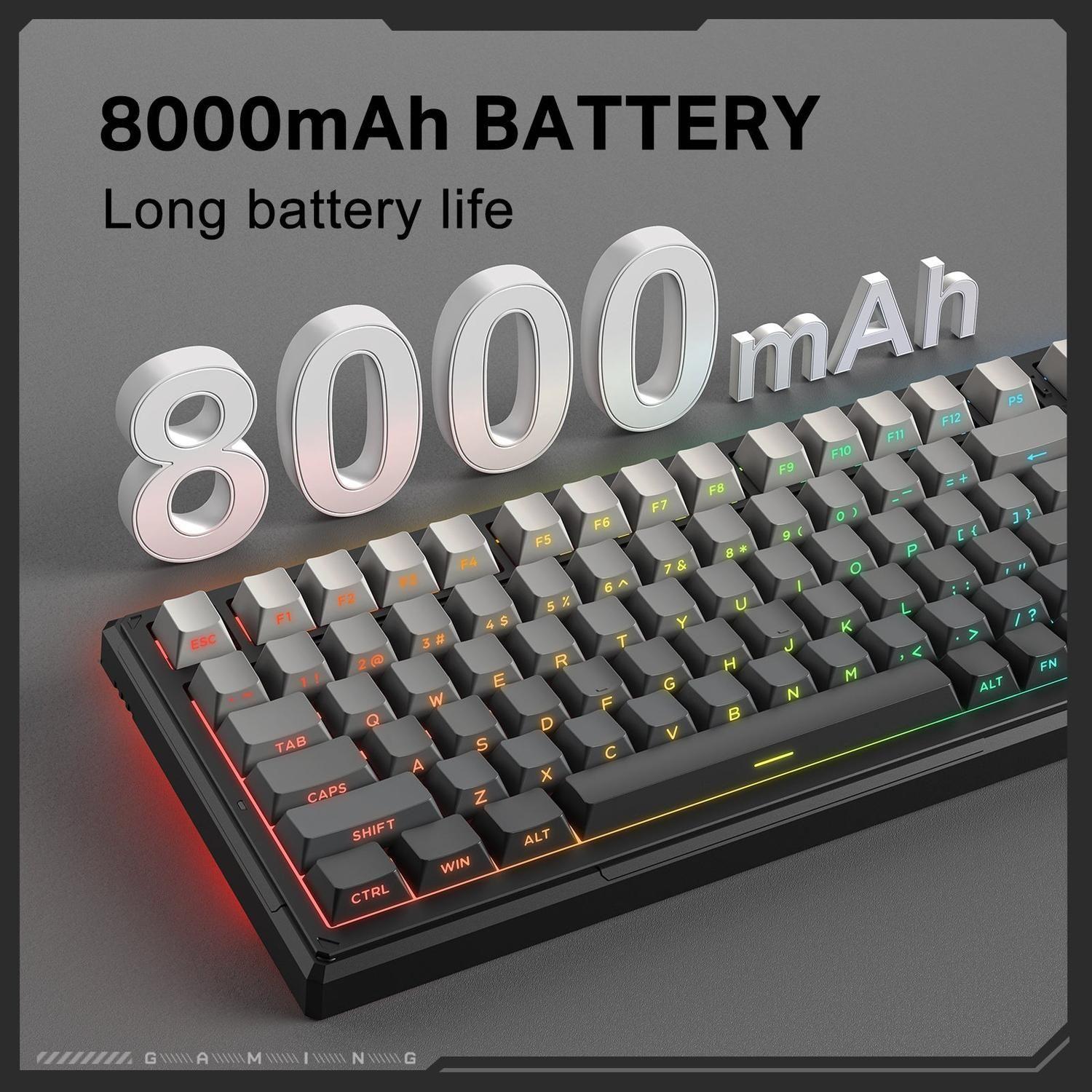 Teclado Gamer Onikuma Mecánico G83 Trimode-6