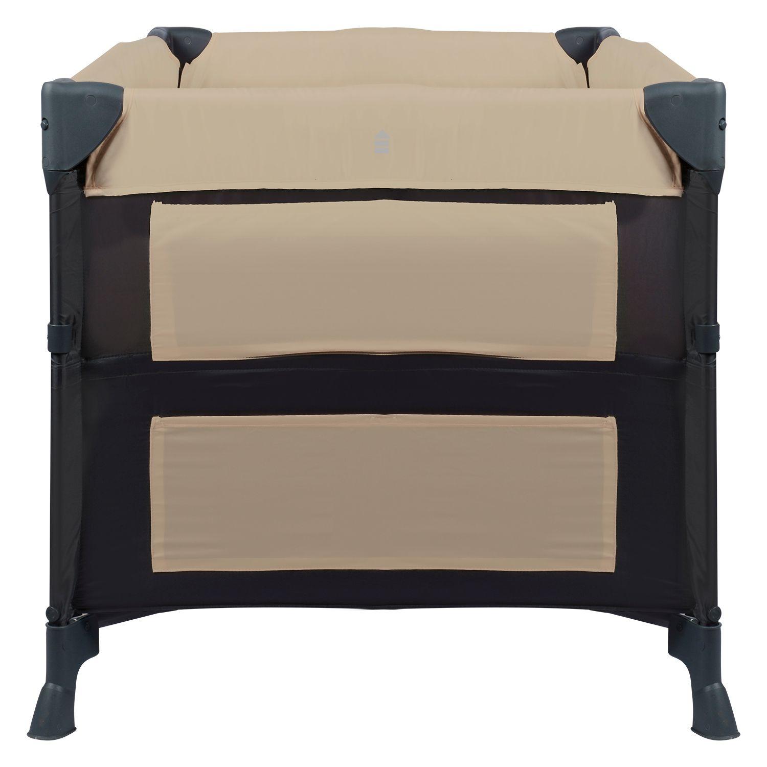 Cuna Playard Colecho Ara Beige + Colchón de Viaje Plegable-6