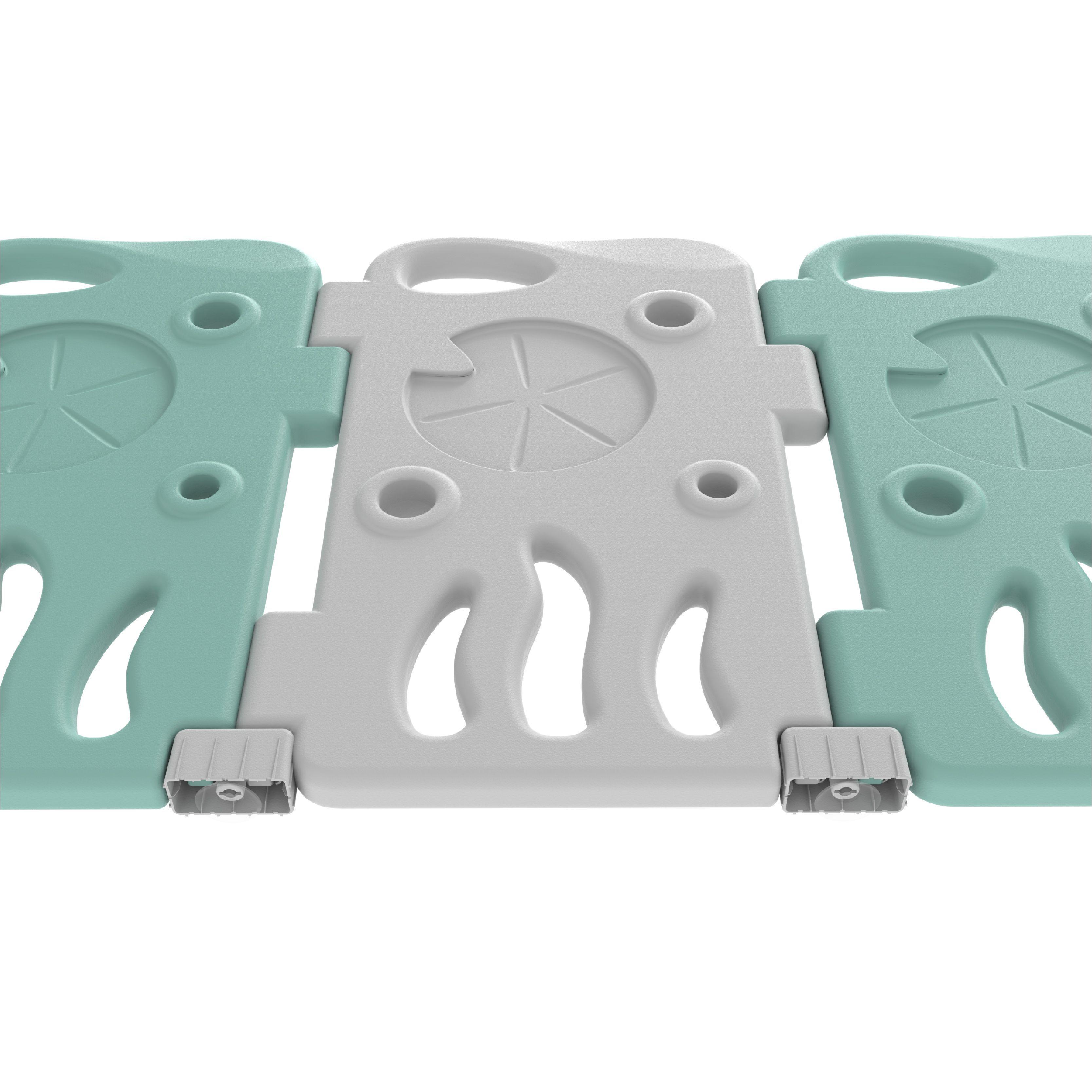 Corral Didáctico de Juegos Frog Verde Menta-5