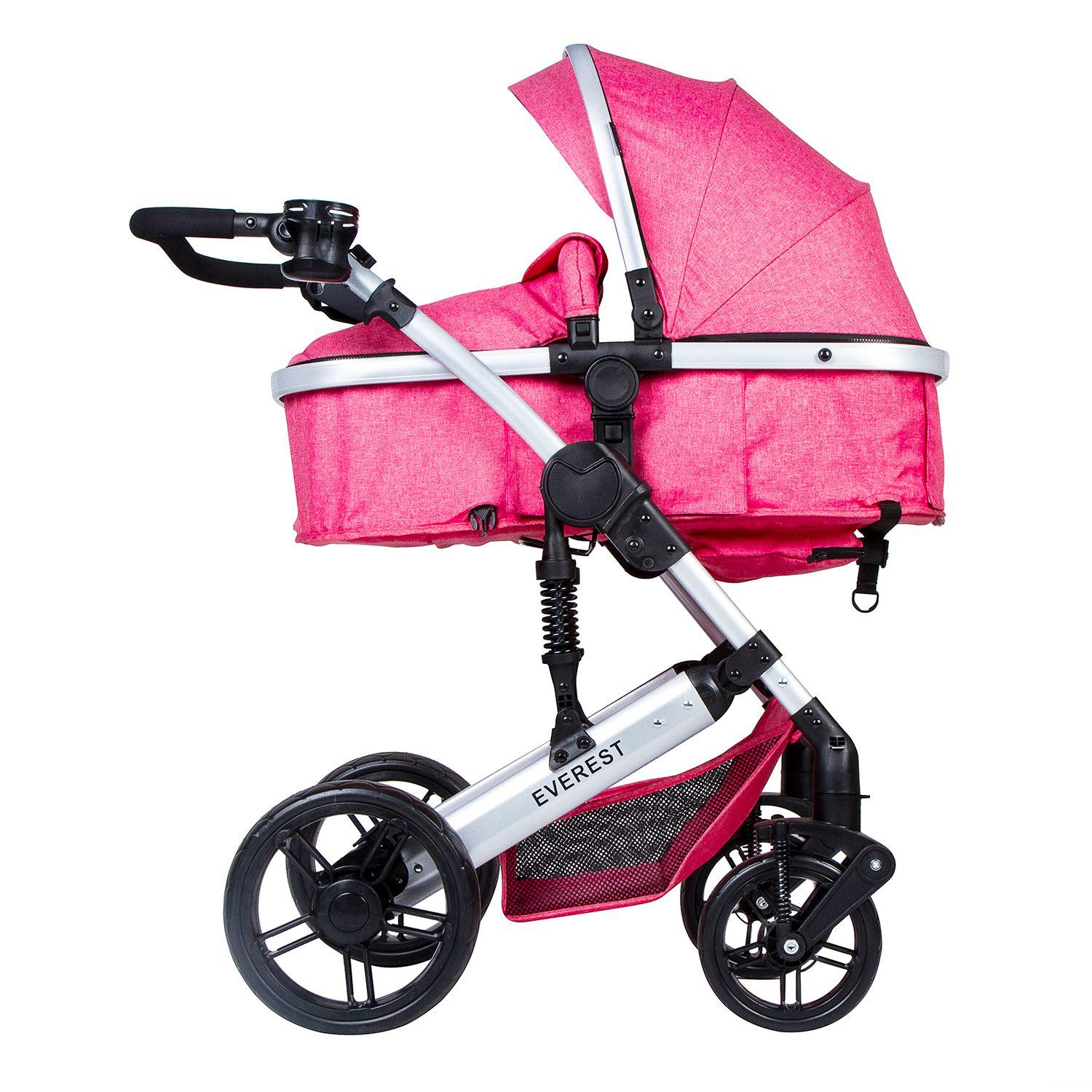 Coche Travel System Everest Pink-3