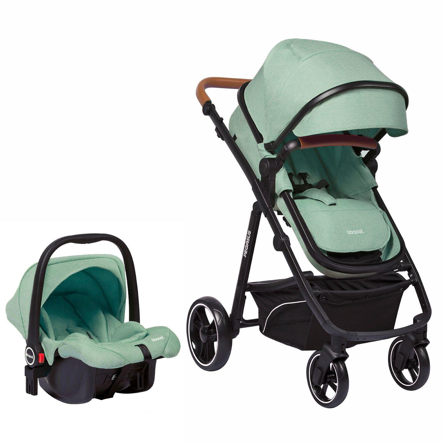 Coche Travel System Pegasus Green-1