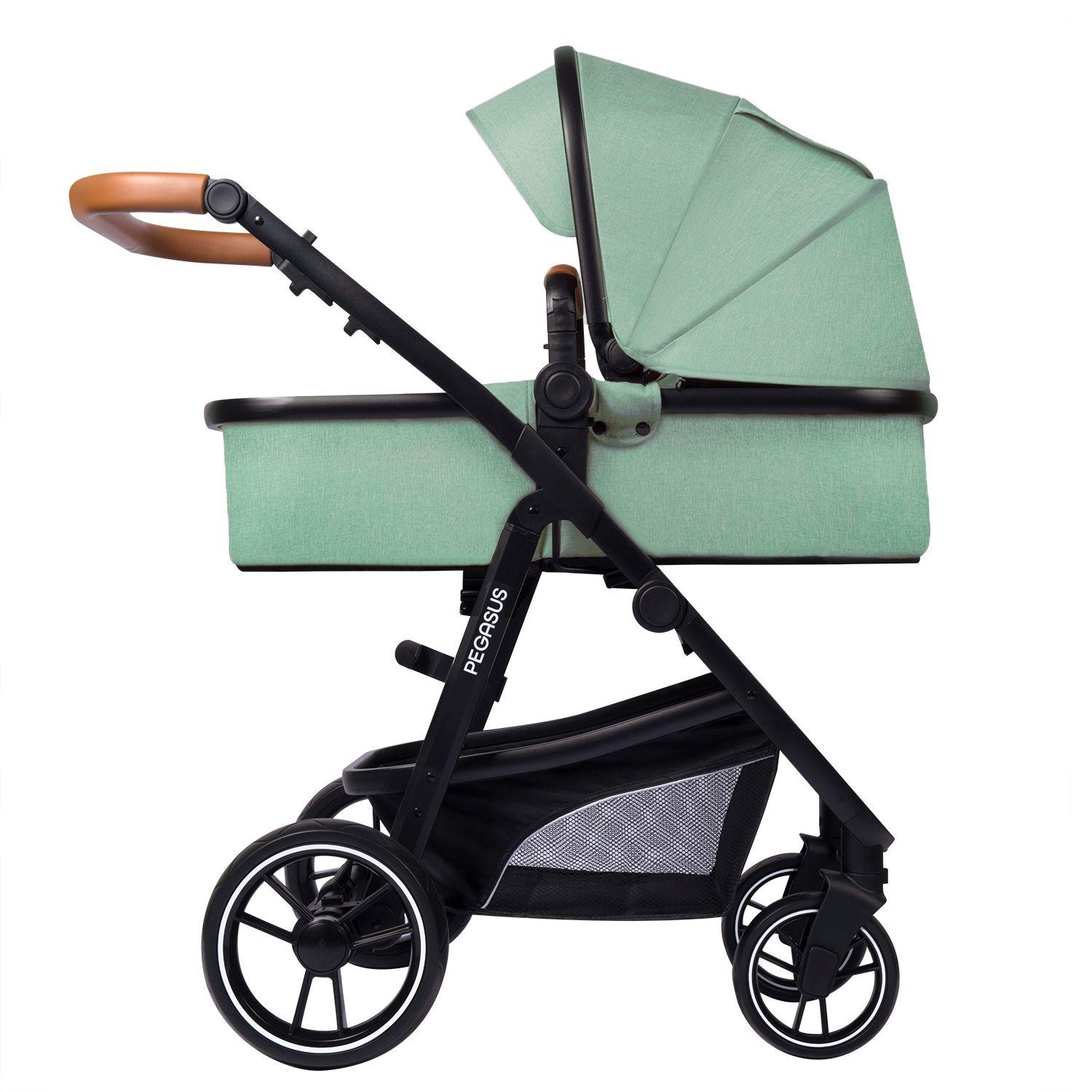 Coche Travel System Pegasus Green-3