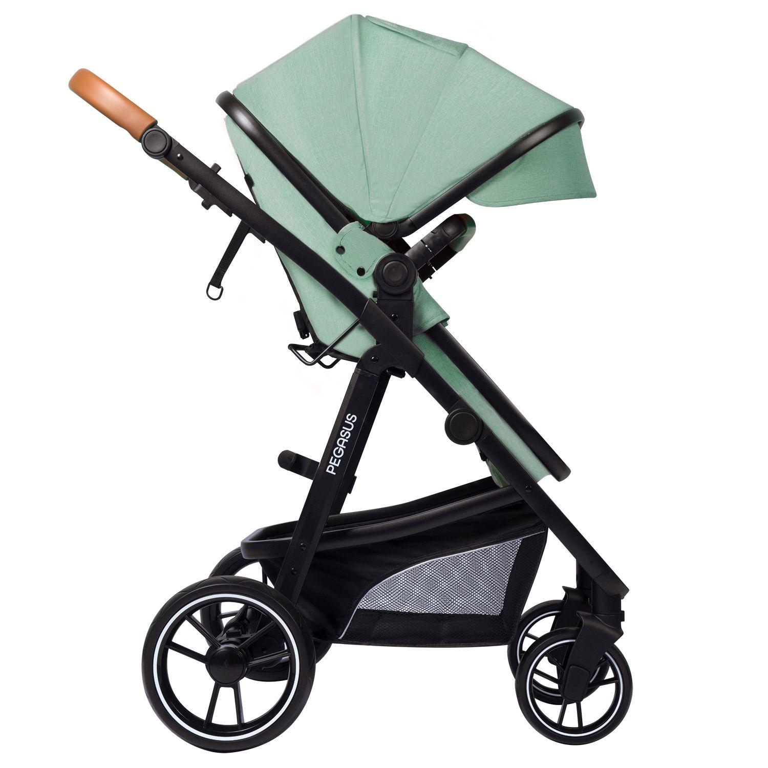 Coche Travel System Pegasus Green-4