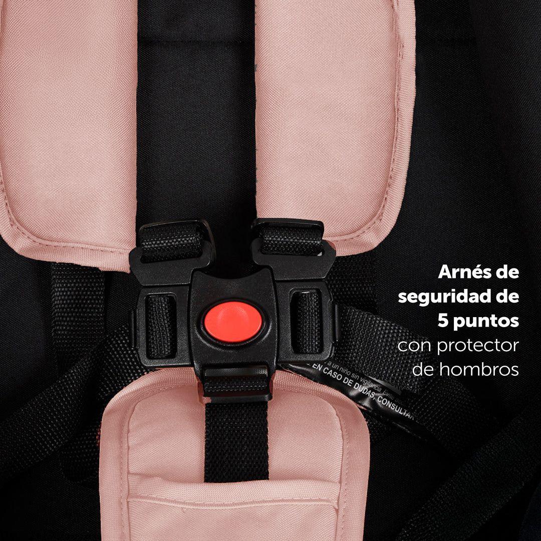 Coche Maleta Compacto Reversi Rosado-4