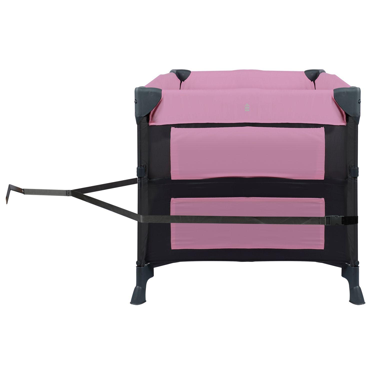 Cuna Playard Colecho Ara Pink + Colchón de Espuma-7