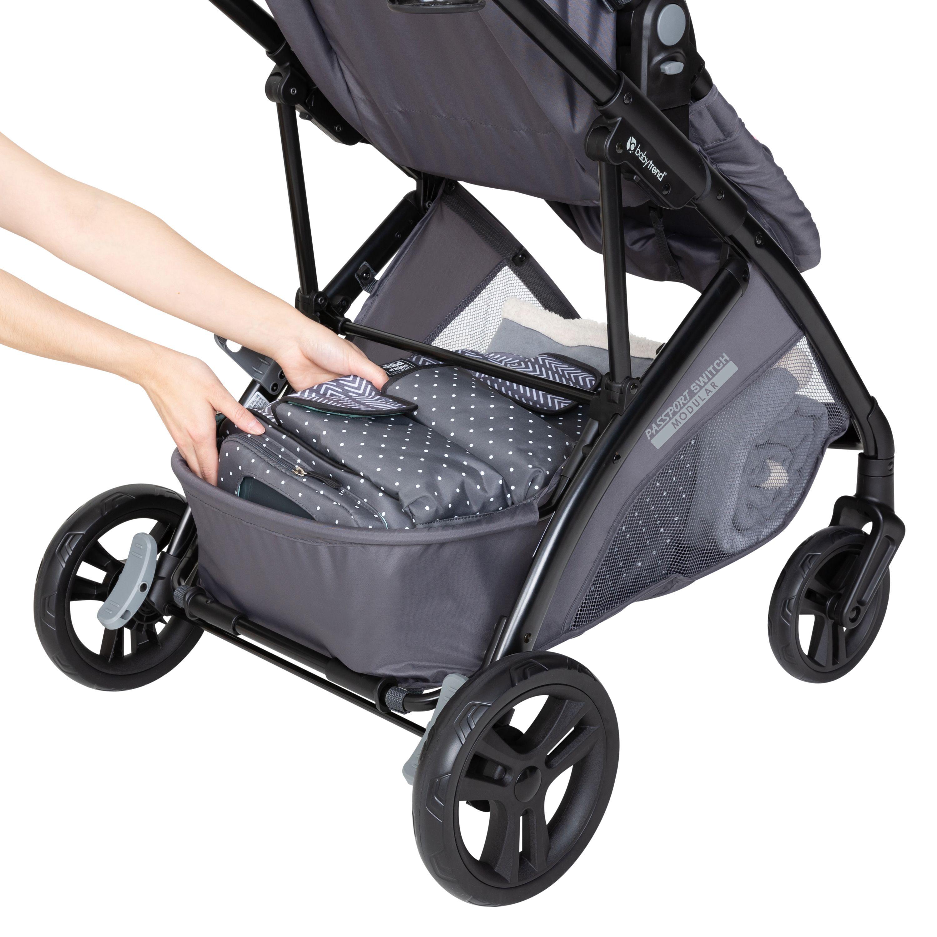 Coche Moisés Passport Switch 4-in-1 Stellar Grey-7