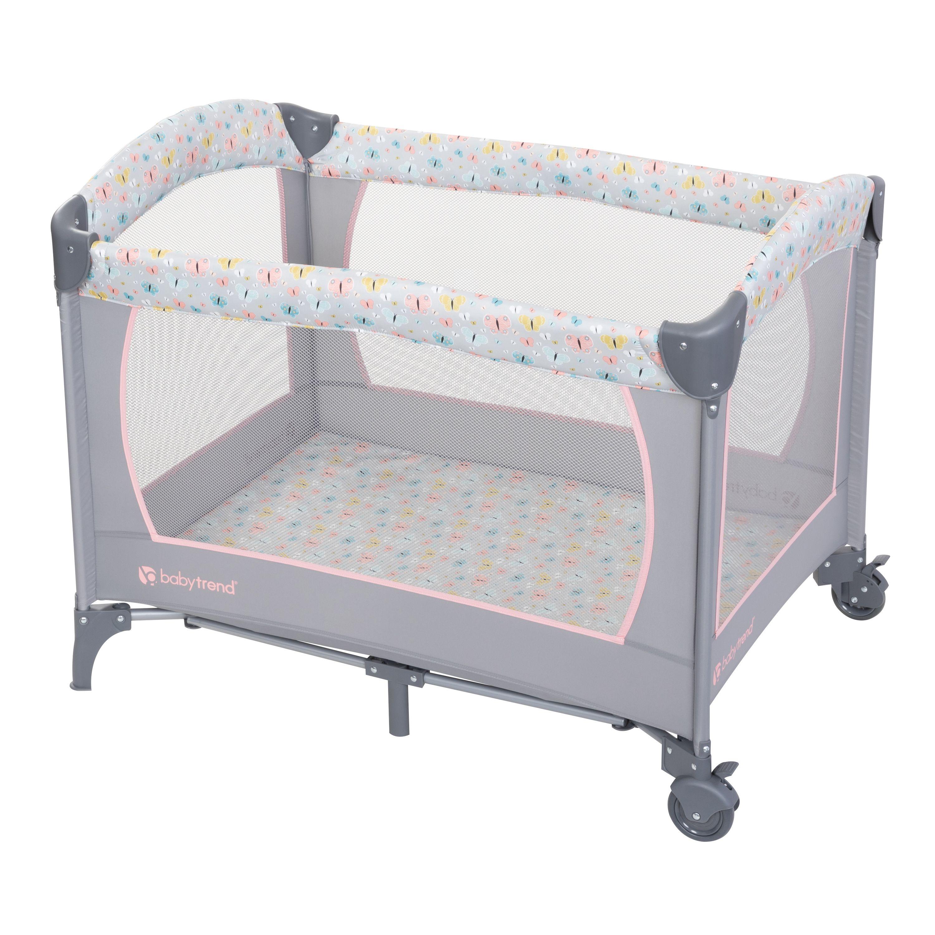 Cuna Corral EZ Rest Butterfly Rain-2