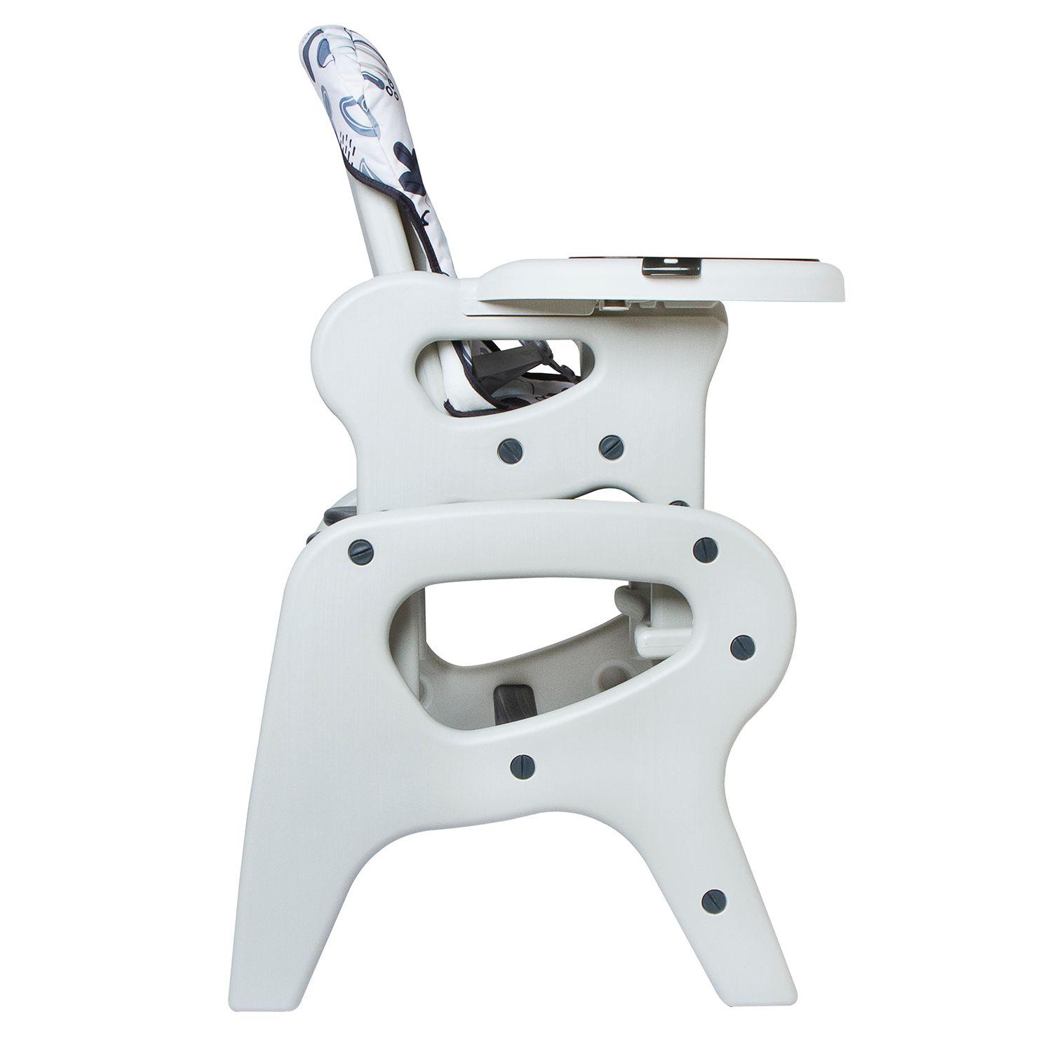 Silla De Comer Escritorio Eat&Fun Gris-2
