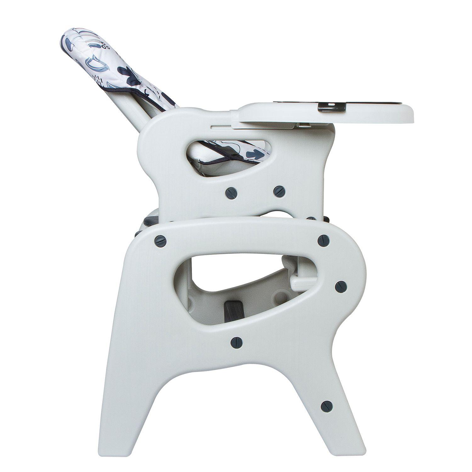 Silla De Comer Escritorio Eat&Fun Gris-3