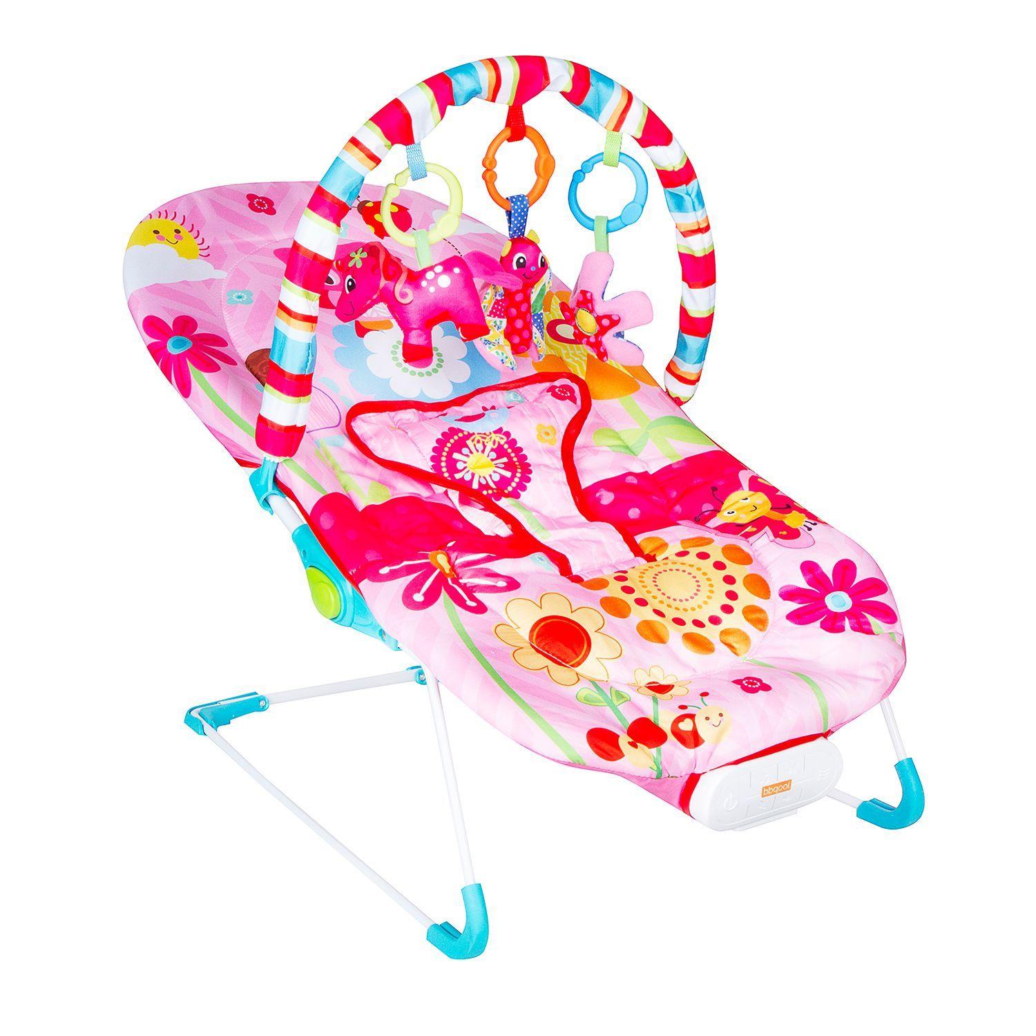 Silla Nido Reclinable Bouncer Pink-1