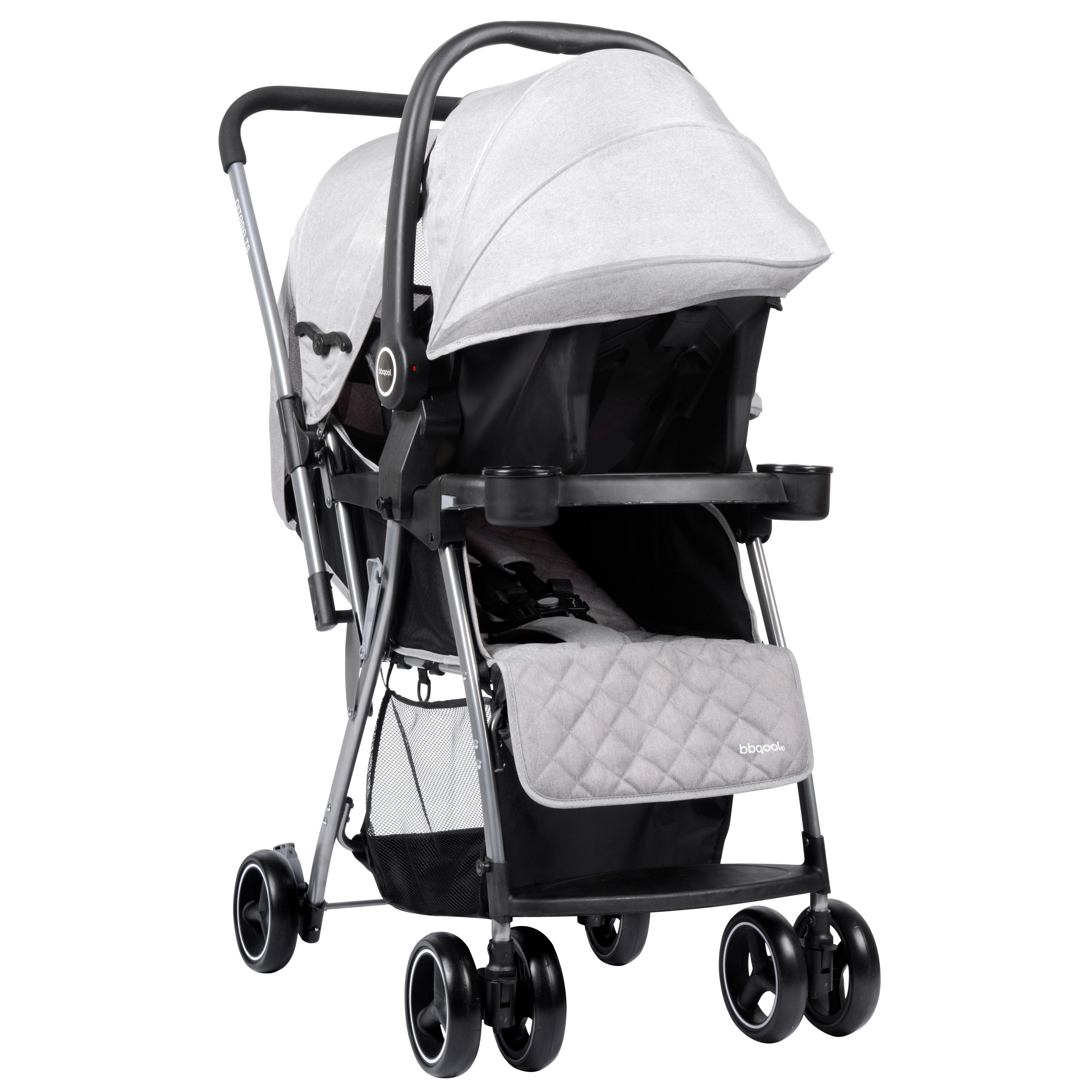 Coche Travel System Nitara Gris-1
