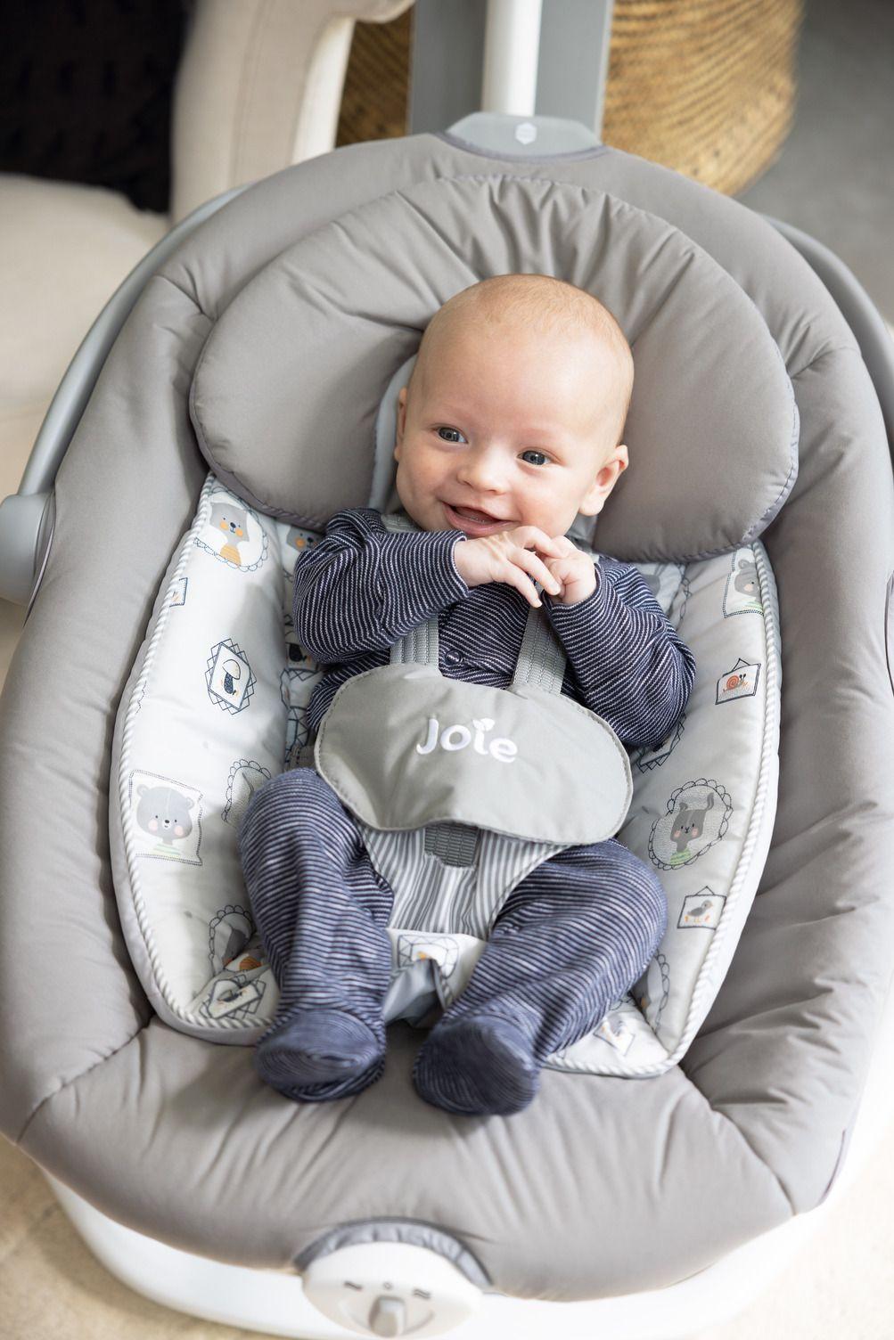 Silla Nido Mecedora Serina 2in1 Cosmo Grey-8