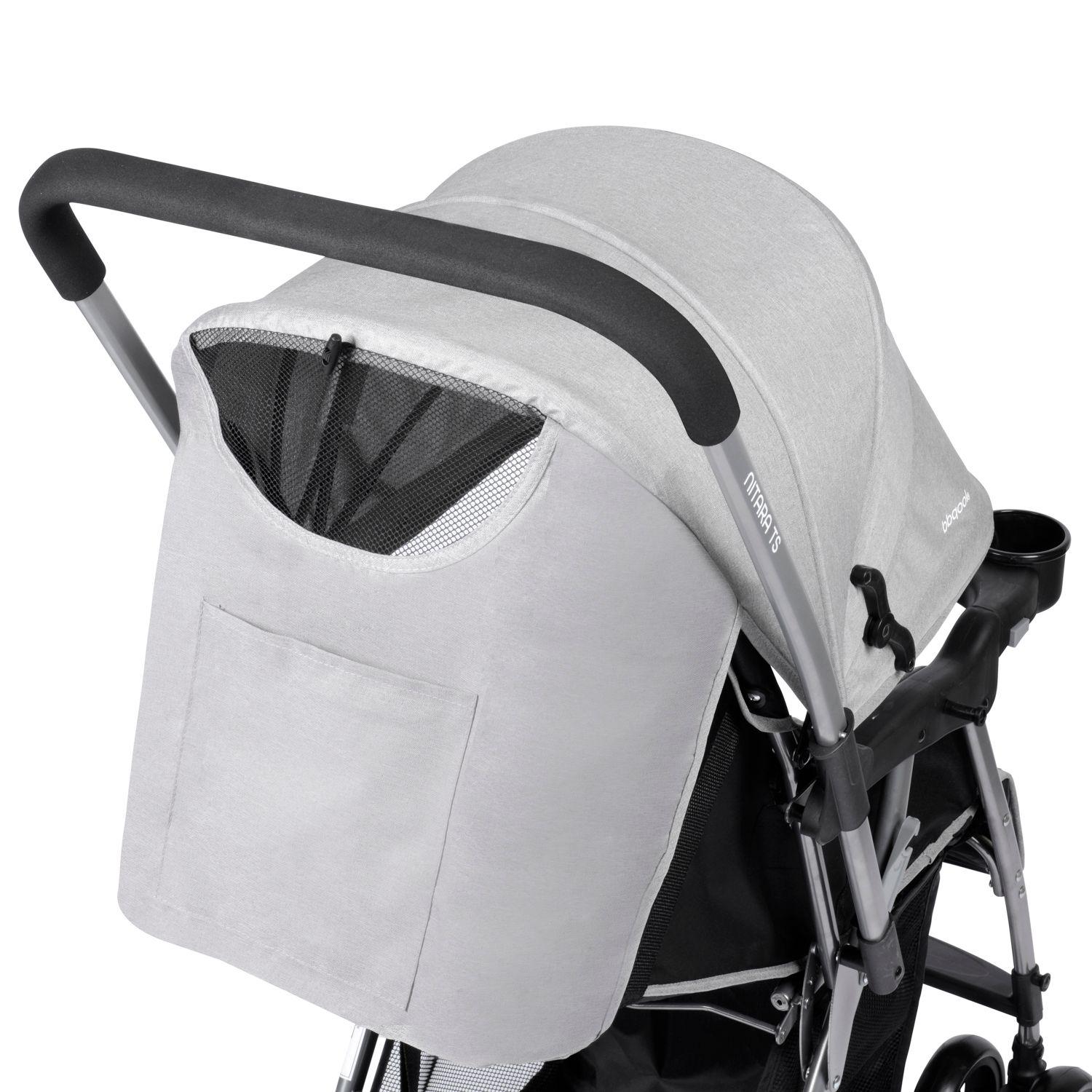 Coche Cuna Nitara Gris-3