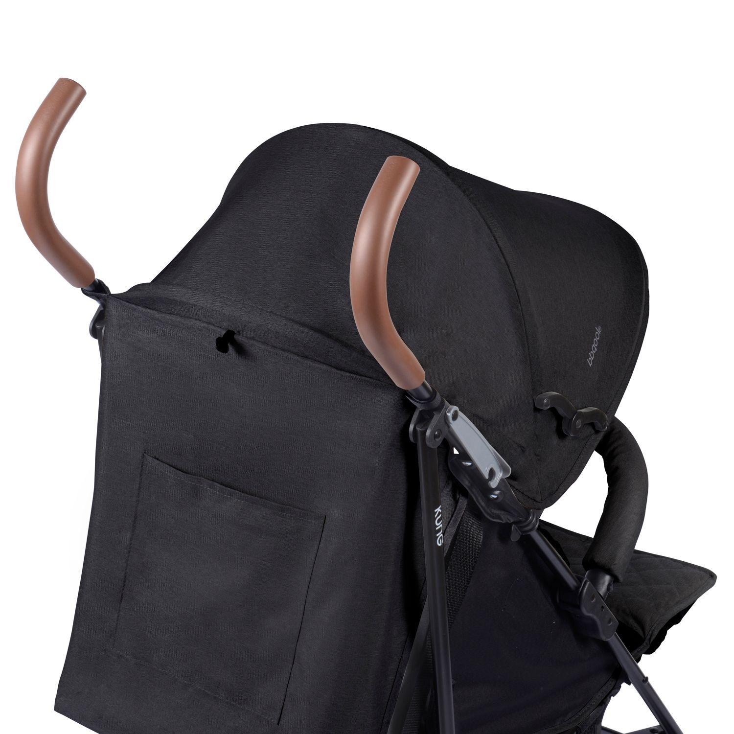 Coche Paragua Kung Dark Grey-4