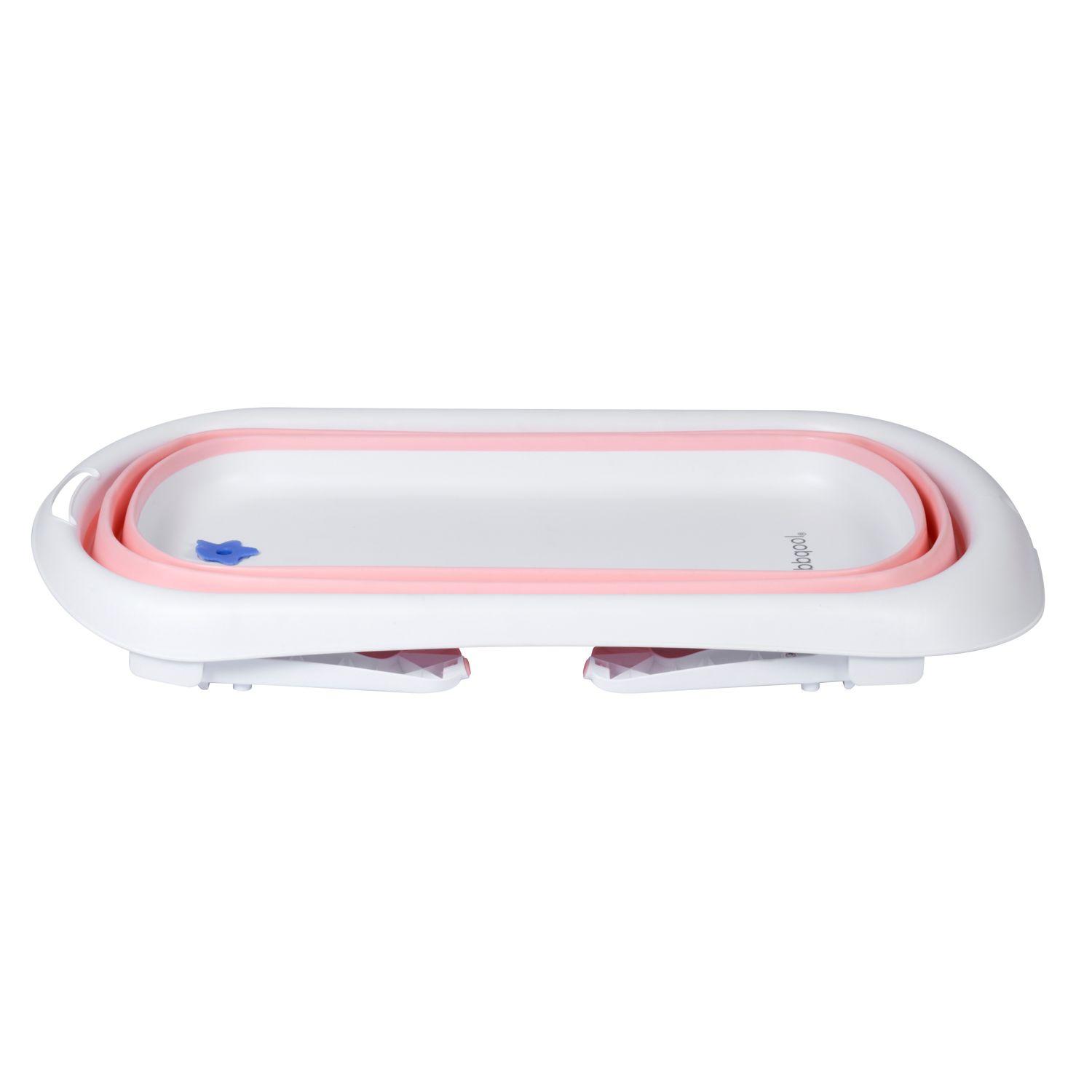 Bañera Plegable Splashy Pink + Soporte Ergonómico-3